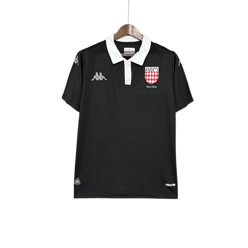Monaco 25/26 100th Anniversary Jersey - Black - Fan Version