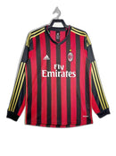 AC Milan 13/14 I Home Jersey - Long Sleeve Retro Version