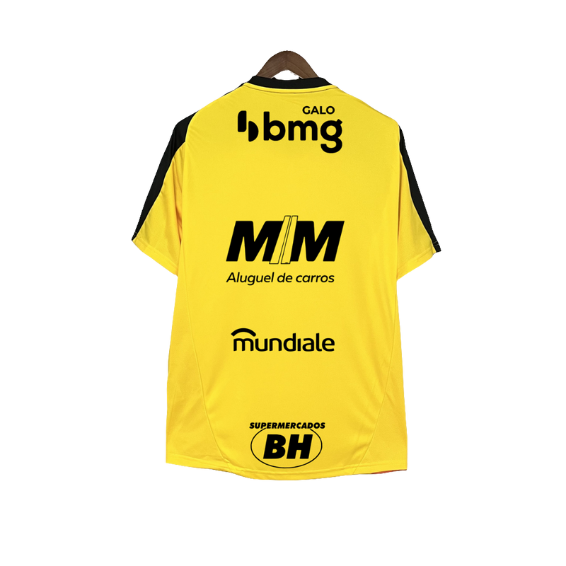 Atletico Mineiro 25/26 Yellow Training Jersey - All Sponsors - Fan Version