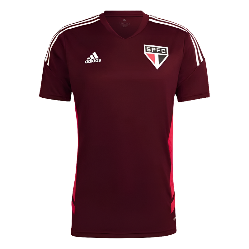 Sao Paulo 22/23 Training Jersey - Burgundy - Fan Version