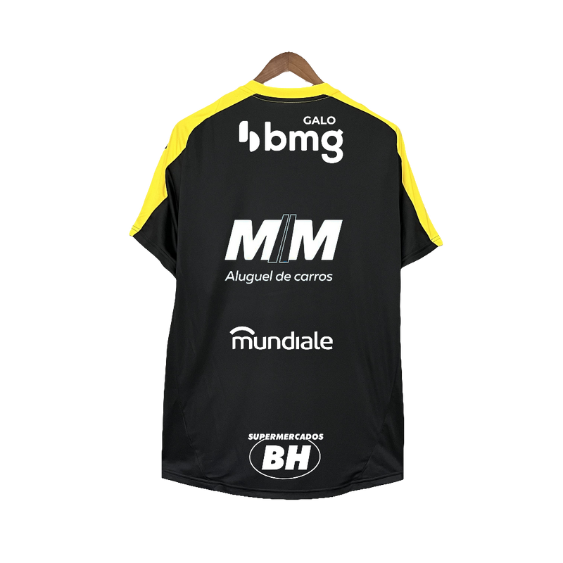 Atletico Mineiro 25/26 Training Jersey - All Sponsors - Black - Fan Version