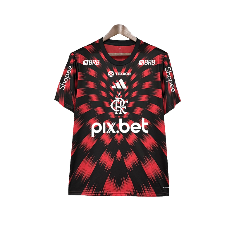 Flamengo 25/26 Pre-Match Jersey - All Sponsors - Fan Version