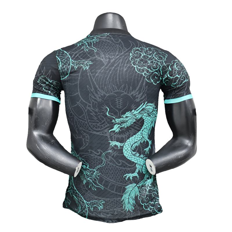 Real Madrid 25/26 Special Edition Jersey - Black and Light Blue - Player Version