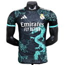 Real Madrid 25/26 Special Edition Jersey - Black and Light Blue - Player Version