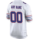 Buffalo Bills - Alternate Custom NFL Game Jersey - White