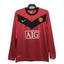 Manchester United 2010 I Home Jersey - Long Sleeve Retro Version