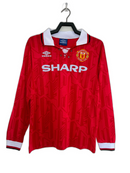 Manchester United 92/94 I Home Jersey - Long Sleeve Retro Version