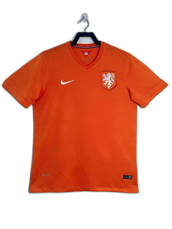 Netherlands 2014 I Home Jersey - Retro Version