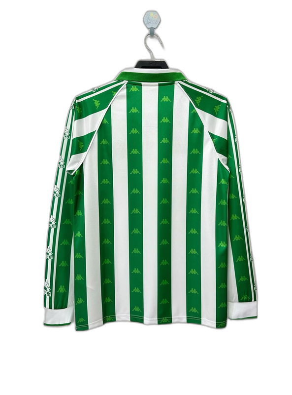 Real Betis 95/97 I Home Jersey - Long Sleeve Retro Version