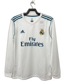 Real Madrid 17/18 I Home Jersey - Long Sleeve Retro Version