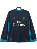Real Madrid 17/18 II Away Jersey - Long Sleeve Retro Version