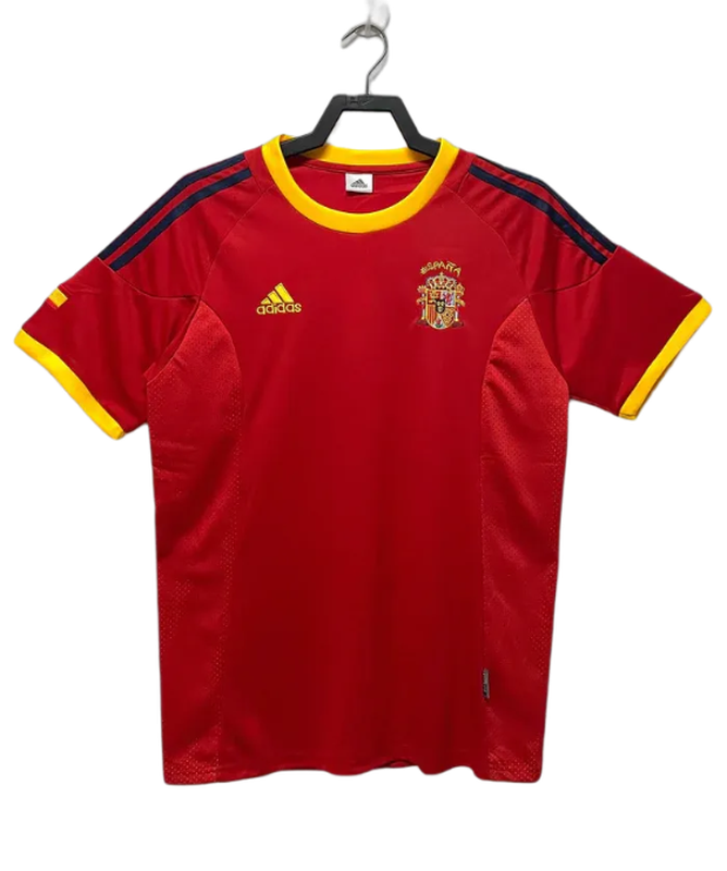 Spain 2002 I Home Jersey - Retro Version