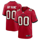 Tampa Bay Buccaneers - Custom NFL Game Jersey - Red