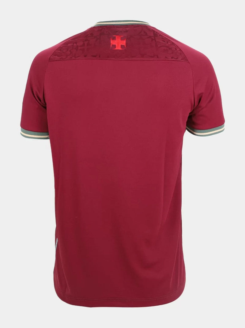 Vasco 22/23 Goalkeeper Jersey - Burgundy - All Sponsors - Fan Version